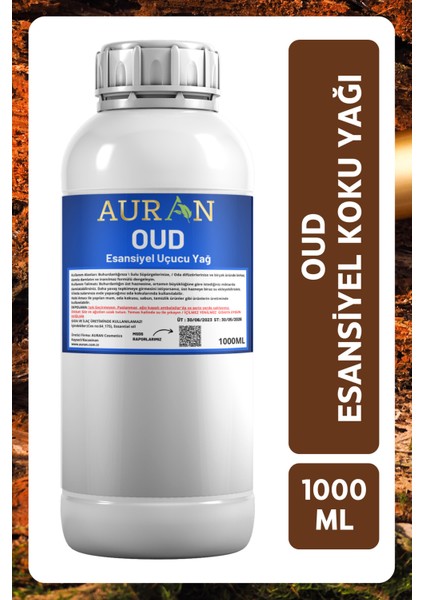 Oud Esansiyel Uçucu Yağ Esans Koku Yağı Hobi Esans Mum Sabun Oda Kokusu 1000ML
