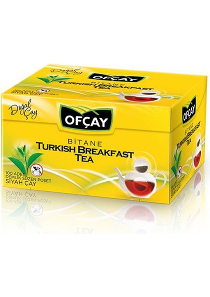 Bitane Turkish Breakfast Demlik Poşet Çay 3.2gr 100LÜ