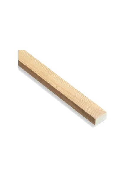 Pakçam Kereste 2X4X25 cm 50 Adet Silinmiş Çita