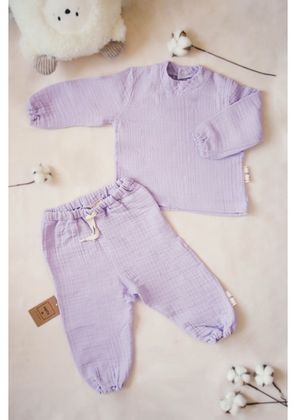4 Kat Müslin Pamuk Kız Bebek - Çocuk Sweatshirt modelleri