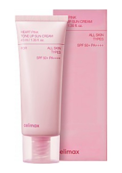 Celımax Heart Pink Tone Up Sun Cream SPF50+ Pa++++ 40ML