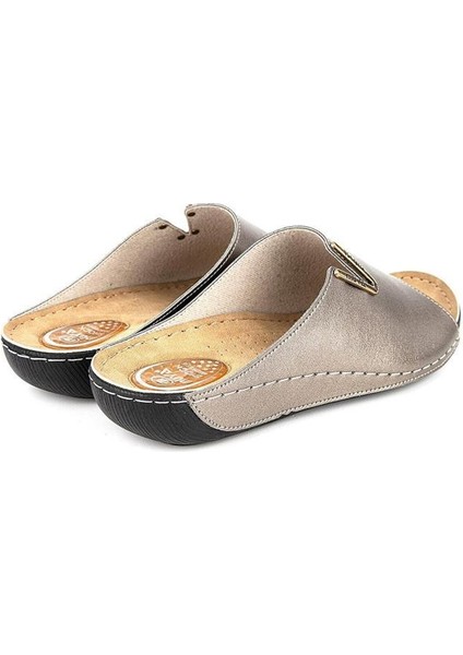 Dion 32252-772 Topuk Jelli Anatomik Taban Kadın Terlik Çelik 36-40