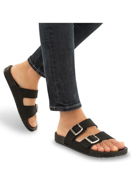Nova 31410-050 Anatomik Taban Erkek Terlik Siyah 40-45