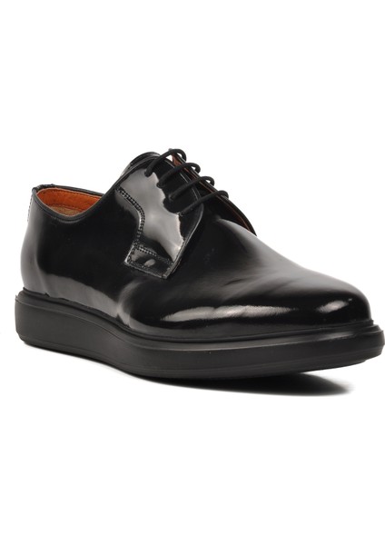 Premium 33275 Siyah Rugan Deri Erkek Klasik Ayakkabı modelleri