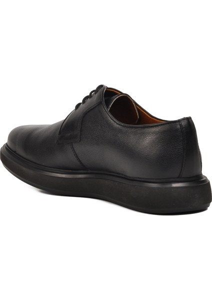 Premium 33275 Siyah Deri Erkek Casual Ayakkabı fırsatları