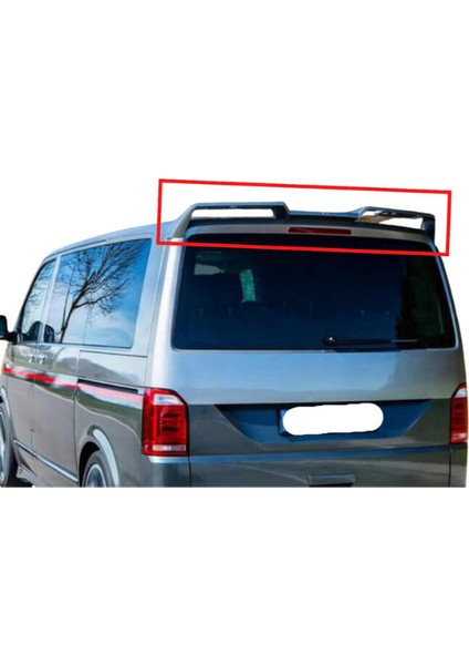 Transporter 2015 Üstü Fiber Oettinger Spoiler Piano Black Parlak Siyah Boyalı