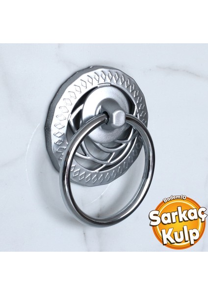 Belen Sarkaç Dolap Çekmece Kulpu Kulbu Metal Krom Halka Kulp