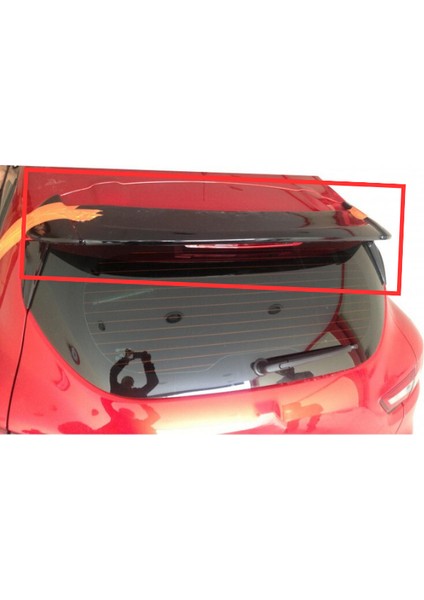 Clio 4 2012-2016 Plastik Spoiler Boyasız Ham