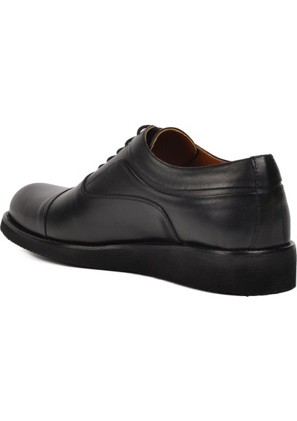 Premium 32944 Siyah Deri Erkek Casual Ayakkabı