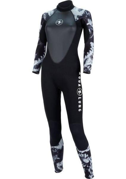 Hydroflex Kadın 3mm Dalış Elbisesi Siyah/gri fiyatları