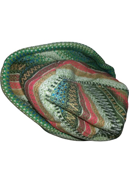 Otantik Etnik Kilim Desenli Fötr Şapka modelleri