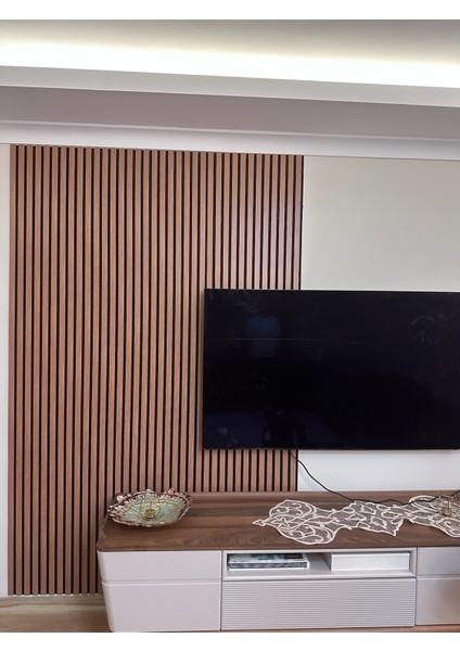 Teak Slim Panel