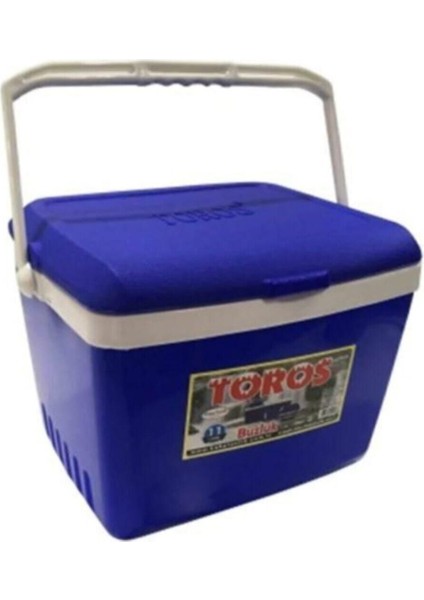 Toros Kare Piknik Termosu Soğuk Su Meşrubat Et Saklama Termosu Oto Termos Buzluk 11 Litre
