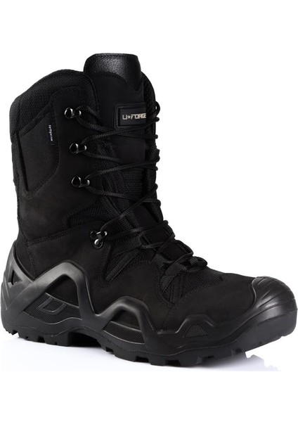 Quantum (Sympatex) Model Siyah Su Geçirmez Tactical Outdoor Askeri Fermuarlı nubuk bot