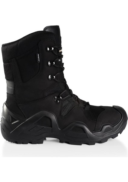 Quantum (Sympatex) Model Siyah Su Geçirmez Tactical Outdoor Askeri Fermuarlı nubuk bot