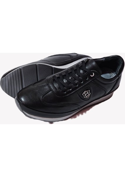 Erkek Içi Dışı Deri Tamamen E Yapımı Ortopedik Taban Casual Erkek Ayakkabı