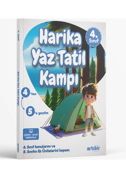 4. Sınıf Harika Yaz Tatili Kitabı 5. Sınıfa Geçiş İçin 104 Sayfa
