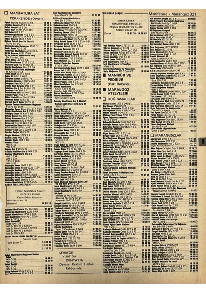 Izmir 1982-1983 Meslek Reklam Ilanı Efemera S321