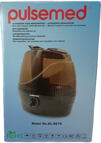 Pulsemed Ultrasonik Hava Nemlendirici Gl-6679