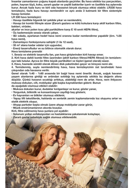 Beurer Lr 330 Hava Temizleyici fırsatları