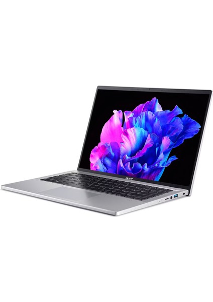 Swift Go 14 SFG14-71-791C Intel Core I7 1335U 16GB 512GB 14″ OLED Freedos Gümüş Gri