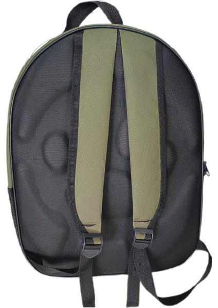 Kalpli Patili Astronot Şeffaf Taşıma Sırt Çantası Haki 24X32X42 cm indirimleri