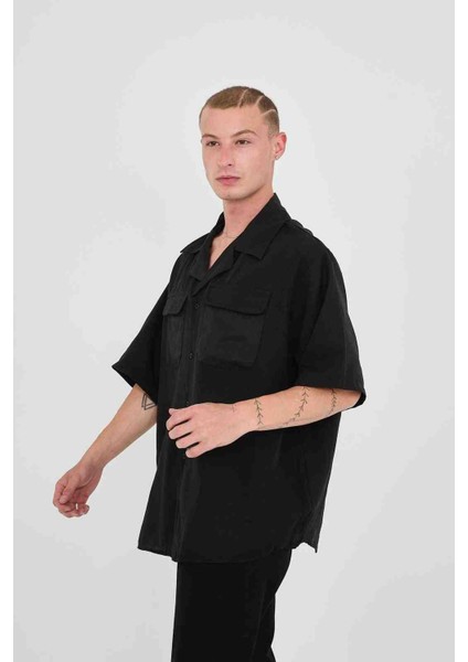 Keten Gömlek Oversize
