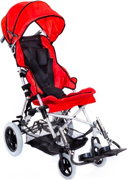 Dm-Boss Kırmızı Engelli Pediatrik Baston Puset