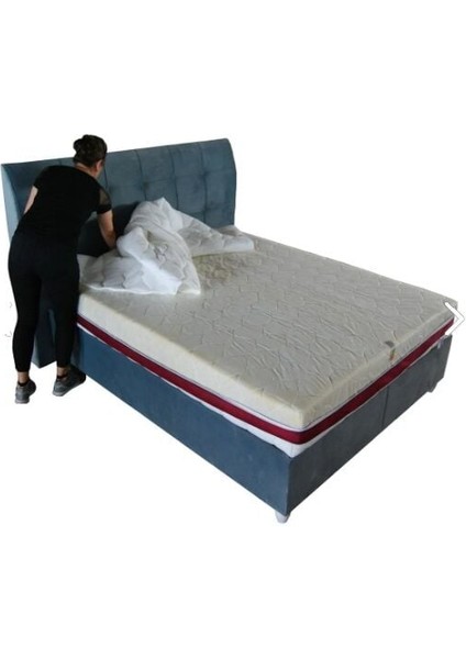 Yatak Kılıfı Fermuarlı 22 cm 90X190 fiyatları