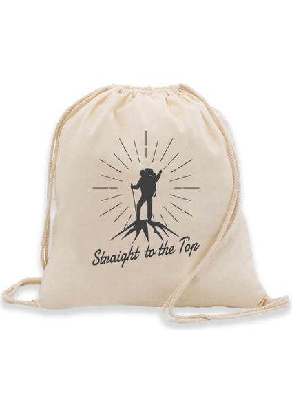 Straight To The Top Ip Büzgülü Sırt Çantaı
