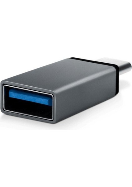 Macbook / iPhone 15 Uyumlu Type-C - USB 3.0 Otg USB Flash Driver Klavye Mouse Konsol Flash Bellek Dönüştürücü Çevirici Adaptör (2 Adet)
