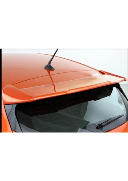 Clio 5 Fiber Anatomik Spoiler Beyaz Boyalı