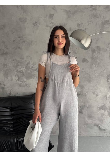 Askılı Bahçıvan Kadın Tulum