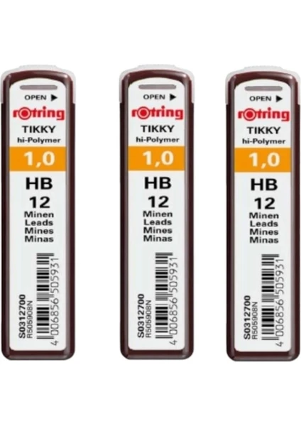 'rotrıng Min 1,0 (Hb) Hi-Polymer ( 3 Adet )