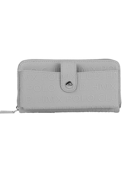 Bozuk Para ve Telefon Bölmeli Kullanışlı Cüzdan Gri