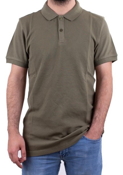 2277 Haki Polo Yaka Erkek T-Shirt fiyatları