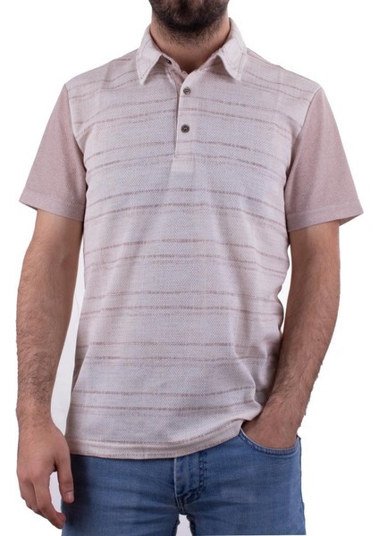 2281 Bej Polo Yaka Erkek T-Shirt fiyatları