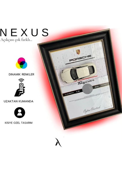 Avelon Premium Nexus Porsche Taycan Tablo