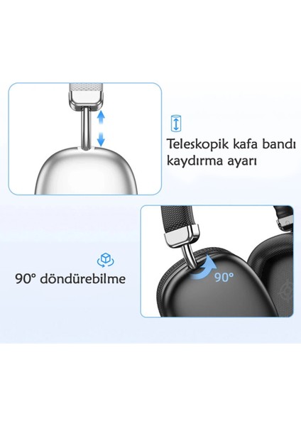 Hp5 Anc Kulak Üstü Kablosuz Bluetooth Kulaklık
