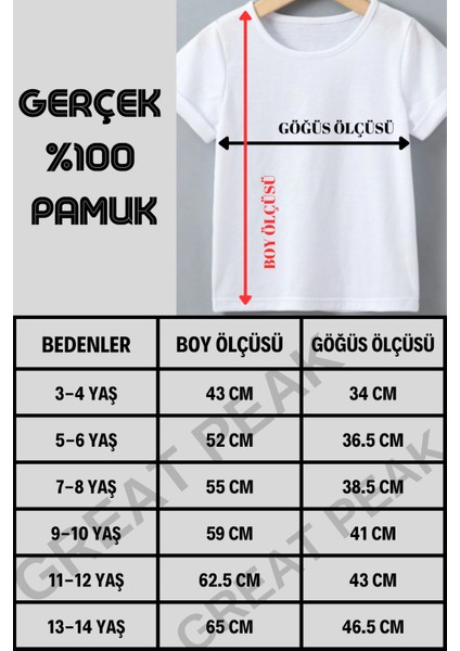 Çocuk Pamuk Atamız ve Imzası 23 Nisan Çocuk T-Shirt