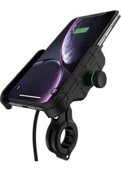 Sf Wireless Şarjlı Motosiklet Telefon Tutucu indirimleri