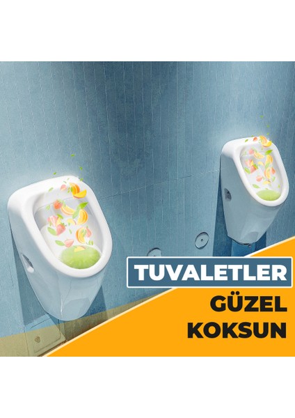 Pisuvar - Küvet - Lavabo Koku Giderici (Tutti Frutti Kokulu) - 9 Adet