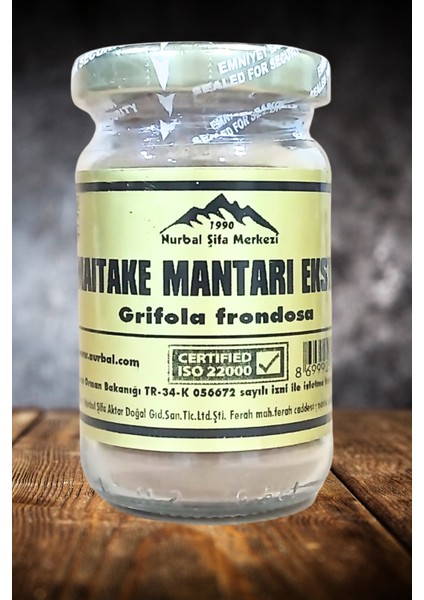 Maitake Mantarı Toz Ekstrak 50 gr