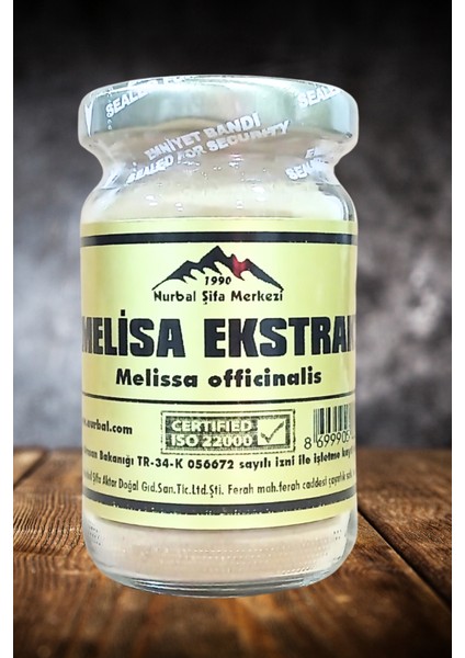 Melisa Toz Ekstrak 50 gr