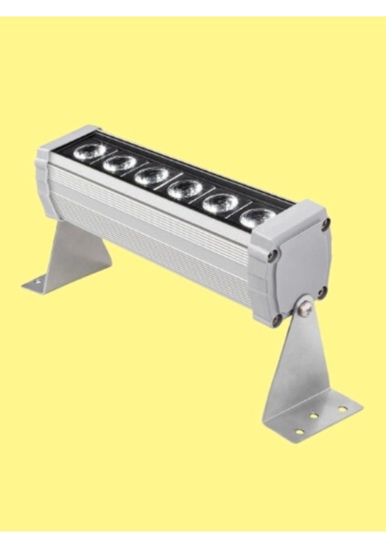 20 cm 6 Watt 3000K Günışığı Wallwasher Duvar Boyama IP65