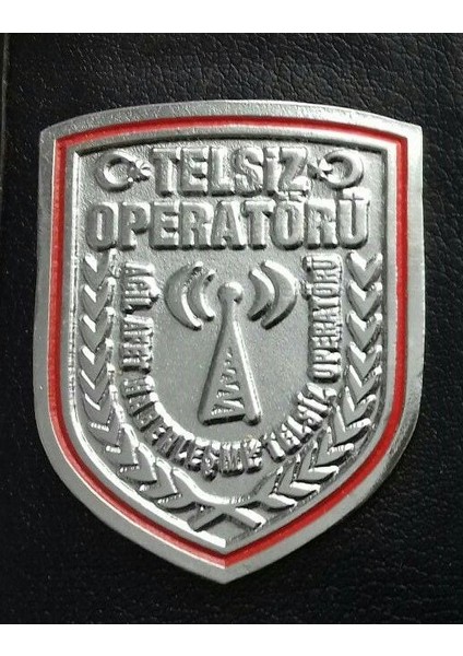 Telsiz Operatörü,amatör Telsizci,cüzdan Rozeti Al.sadece Çağrı Kodu Bulunan Alabilir.sivile Satılmaz.