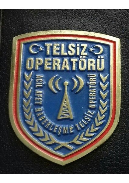 Telsiz Operatörü,amatör Telsizci,cüzdan Rozeti Al.sadece Çağrı Kodu Bulunan Alabilir.sivile Satılmaz.