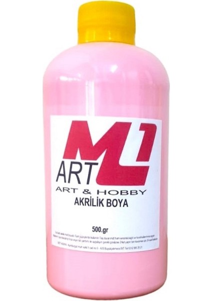 Akrilik Boya 500 gr Ahşap Tuval Seramik Duvar taş
