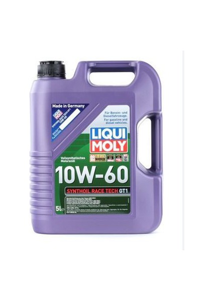 Lıquı Moly Lıquı Moly Motor Yagı Synthoıl Race Tech Gt1 10W-60 5lt
