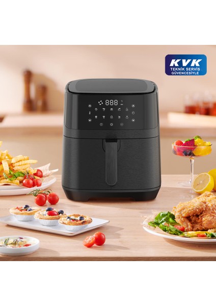 Mi Upany 7L XXL PLUS  Air Fryer Yağsız Fritöz KVK Teknik Servis Güvencesinde